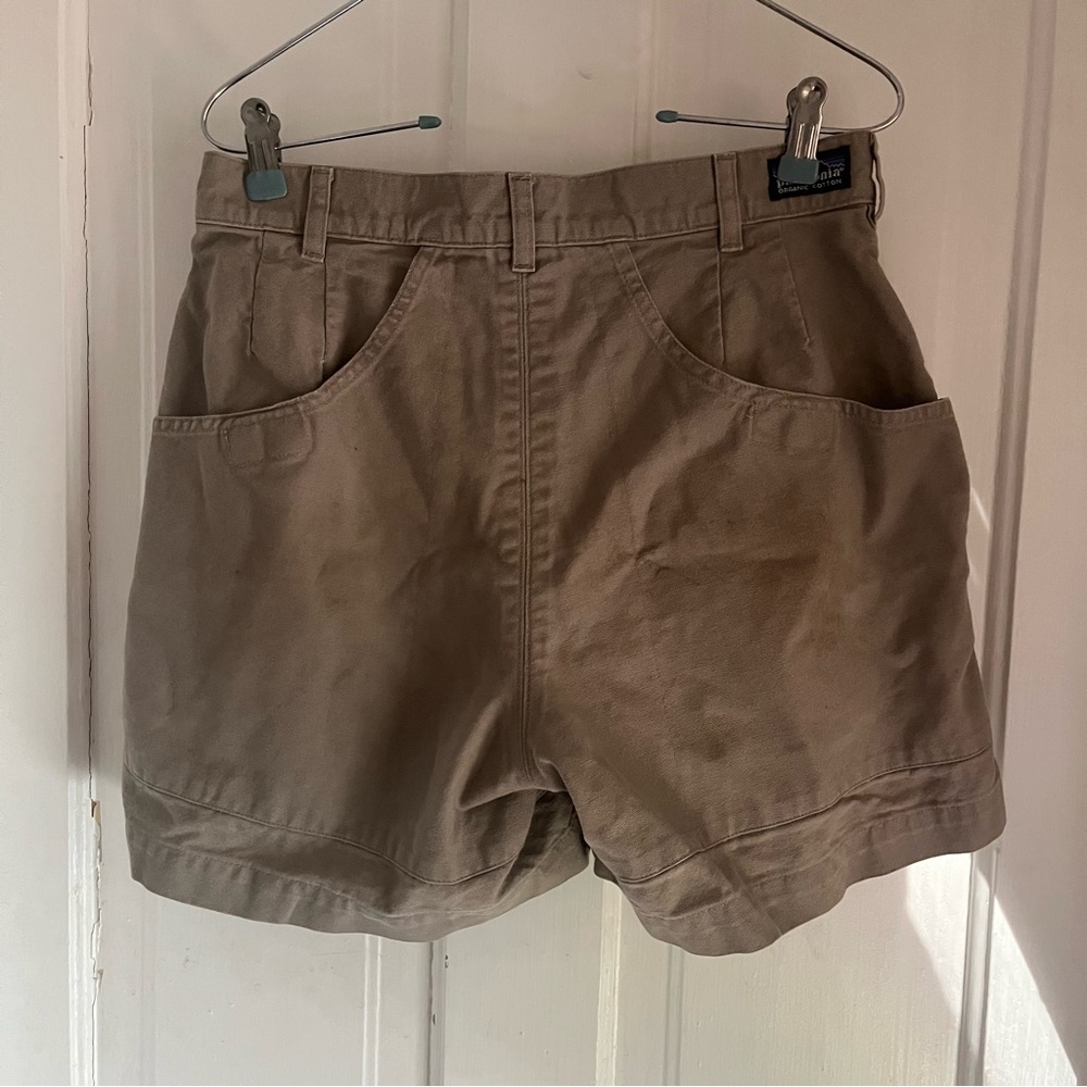 Patagonia Organic Cotton Khaki Shorts Mens Size 30 tan - Picture 2 of 8